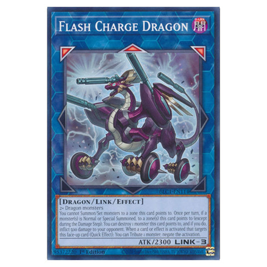 Yu-Gi-Oh! - Battles of Legend: Chapter 1 - Flash Charge Dragon (Common) BLC1-EN114