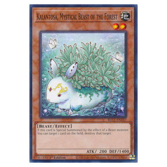 Yu-Gi-Oh! - Battles of Legend: Chapter 1 - Kalantosa, Mystical Beast of the Forest (Common) BLC1-EN147
