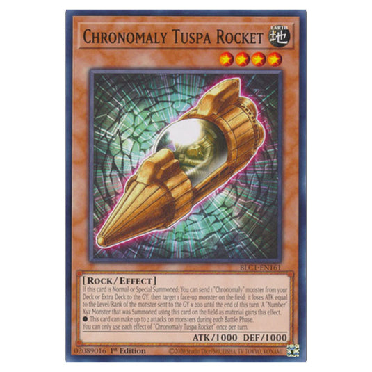 Yu-Gi-Oh! - Battles of Legend: Chapter 1 - Chronomaly Tuspa Rocket (Common) BLC1-EN161