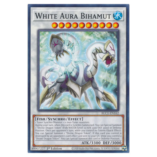 Yu-Gi-Oh! - Battles of Legend: Chapter 1 - White Aura Bihamut (Common) BLC1-EN162