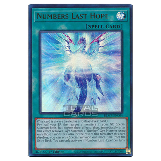 Yu-Gi-Oh! - Battles of Legend: Monstrous Revenge - Numbers Last Hope (Ultra Rare) BLMR-EN004