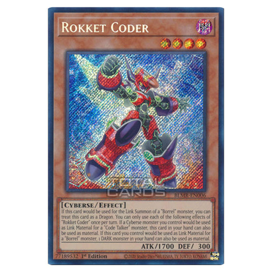 Yu-Gi-Oh! - Battles of Legend: Monstrous Revenge - Rokket Coder (Secret Rare) BLMR-EN006