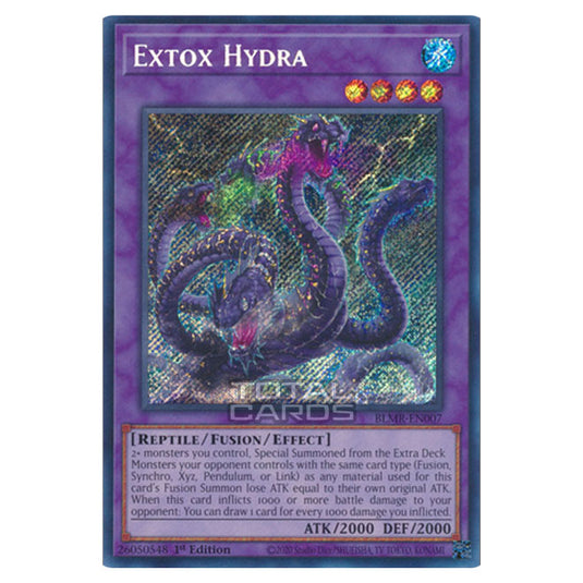 Yu-Gi-Oh! - Battles of Legend: Monstrous Revenge - Extox Hydra (Secret Rare) BLMR-EN007