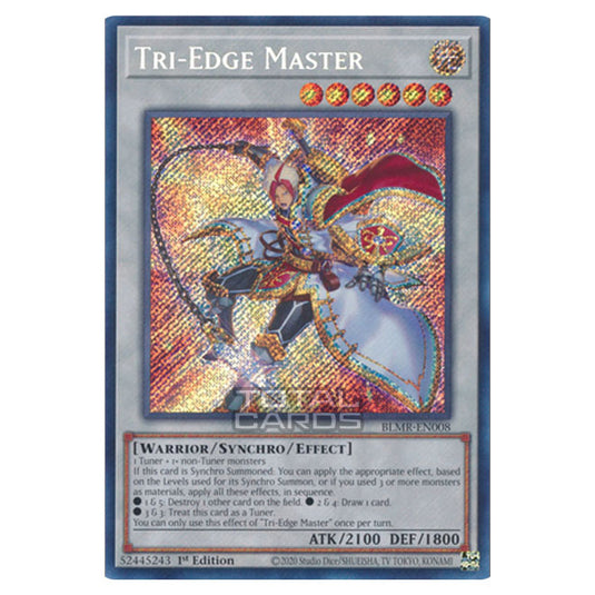 Yu-Gi-Oh! - Battles of Legend: Monstrous Revenge - Tri-Edge Master (Secret Rare) BLMR-EN008