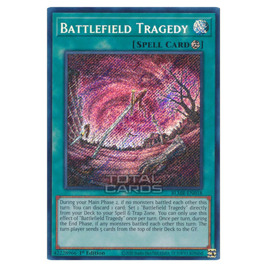 Yu-Gi-Oh! - Battles of Legend: Monstrous Revenge - Battlefield Tragedy (Secret Rare) BLMR-EN018