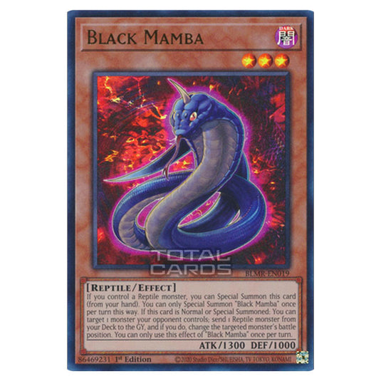 Yu-Gi-Oh! - Battles of Legend: Monstrous Revenge - Black Mamba (Ultra Rare) BLMR-EN019