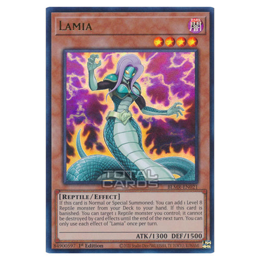 Yu-Gi-Oh! - Battles of Legend: Monstrous Revenge - Lamia (Ultra Rare) BLMR-EN021