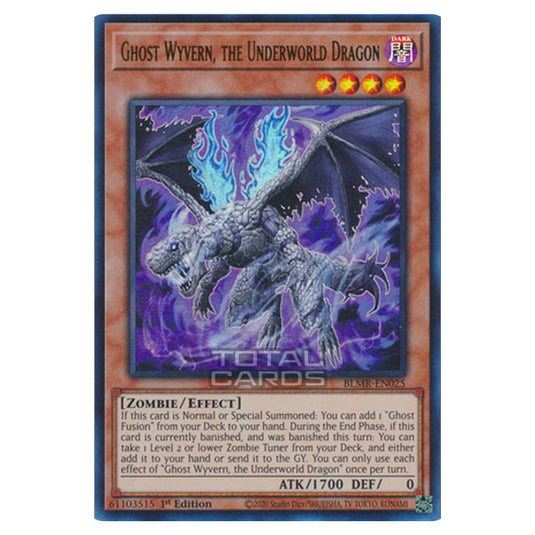 Yu-Gi-Oh! - Battles of Legend: Monstrous Revenge - Ghost Wyvern, the Underworld Dragon (Ultra Rare) BLMR-EN025