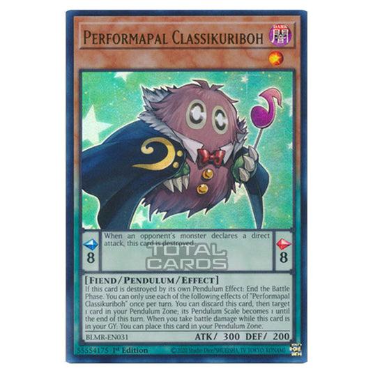 Yu-Gi-Oh! - Battles of Legend: Monstrous Revenge - Performapal Classikuriboh (Ultra Rare) BLMR-EN031