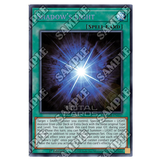 Yu-Gi-Oh! - Battles of Legend: Monstrous Revenge - Shadow's Light (Secret Rare) BLMR-EN037