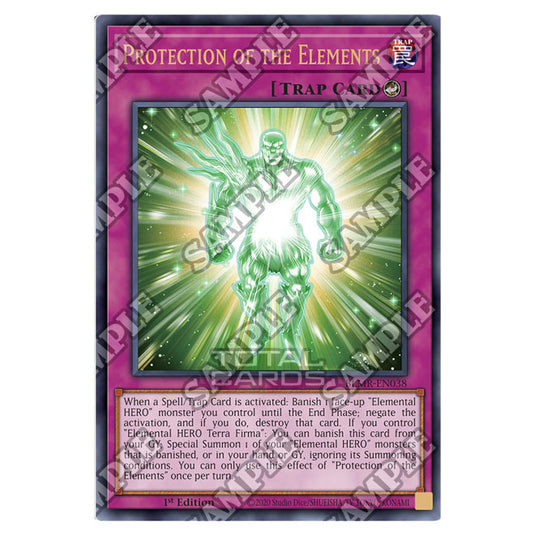 Yu-Gi-Oh! - Battles of Legend: Monstrous Revenge - Protection of the Elements (Ultra Rare) BLMR-EN038