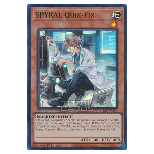 Yu-Gi-Oh! - Battles of Legend: Monstrous Revenge - SPYRAL Quik-Fix (Quarter Century Secret Rare) BLMR-EN056a