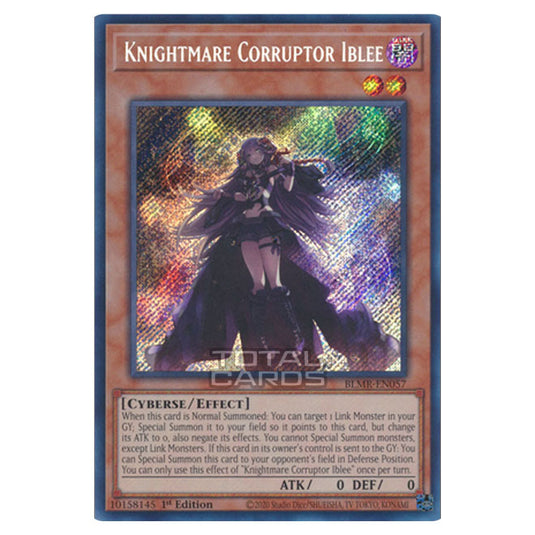 Yu-Gi-Oh! - Battles of Legend: Monstrous Revenge - Knightmare Corruptor Iblee (Secret Rare) BLMR-EN057