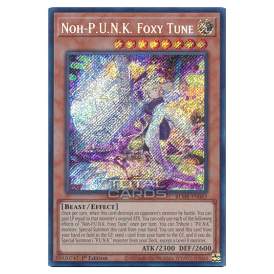 Yu-Gi-Oh! - Battles of Legend: Monstrous Revenge - Noh-P.U.N.K. Foxy Tune (Secret Rare) BLMR-EN063