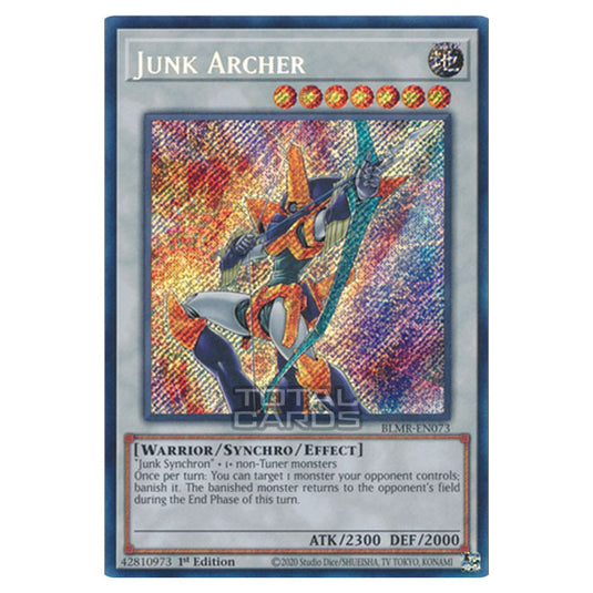 Yu-Gi-Oh! - Battles of Legend: Monstrous Revenge - Junk Archer (Secret Rare) BLMR-EN073