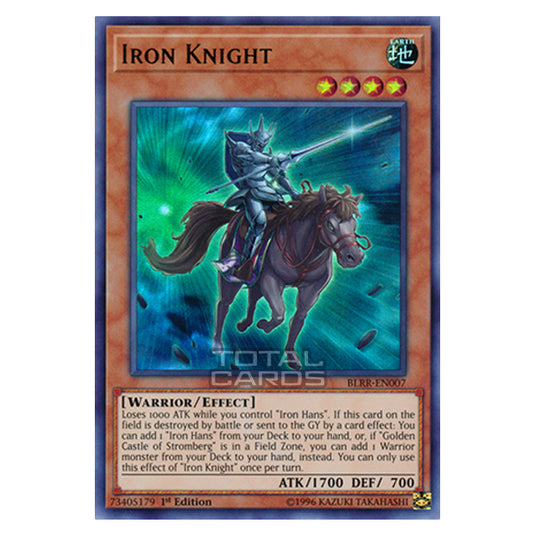 Yu-Gi-Oh! - Battles of Legend: Relentless Revenge - Iron Knight (Ultra Rare) BLRR-EN007