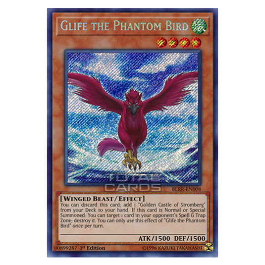 Yu-Gi-Oh! - Battles of Legend: Relentless Revenge - Glife the Phantom Bird (Secret Rare) BLRR-EN008