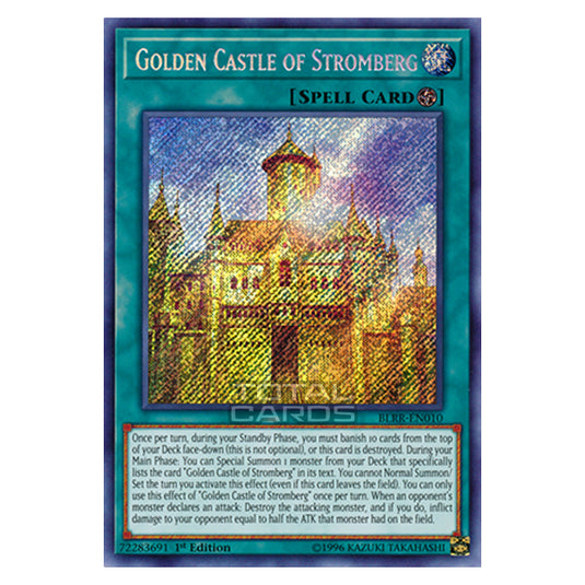 Yu-Gi-Oh! - Battles of Legend: Relentless Revenge - Golden Castle of Stromberg (Secret Rare) BLRR-EN010