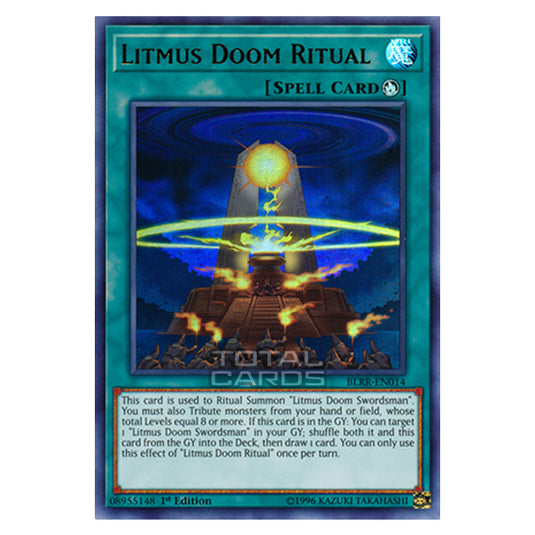 Yu-Gi-Oh! - Battles of Legend: Relentless Revenge - Litmus Doom Ritual (Ultra Rare) BLRR-EN014