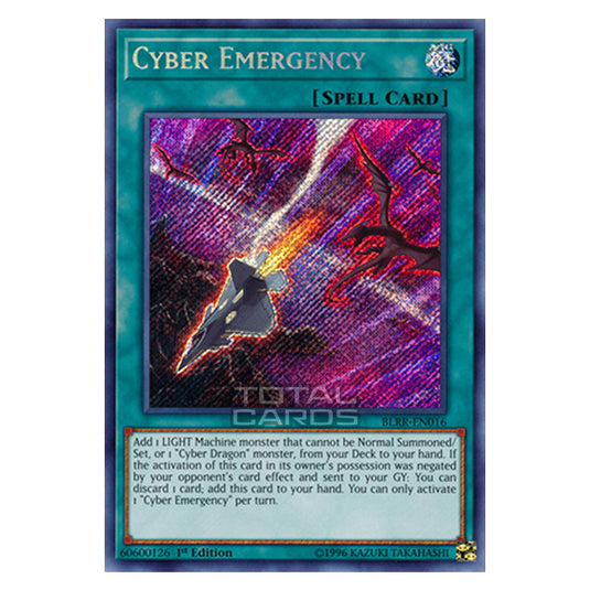 Yu-Gi-Oh! - Battles of Legend: Relentless Revenge - Cyber Emergency (Secret Rare) BLRR-EN016