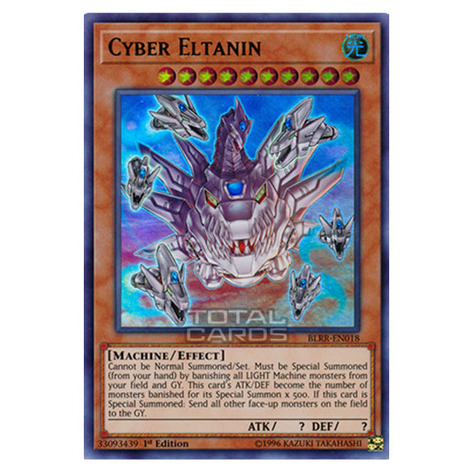 Yu-Gi-Oh! - Battles of Legend: Relentless Revenge - Cyber Eltanin (Ultra Rare) BLRR-EN018