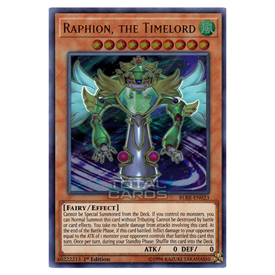 Yu-Gi-Oh! - Battles of Legend: Relentless Revenge - Raphion, the Timelord (Ultra Rare) BLRR-EN023