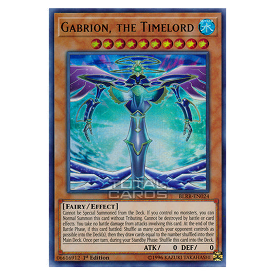 Yu-Gi-Oh! - Battles of Legend: Relentless Revenge - Gabrion, the Timelord (Ultra Rare) BLRR-EN024