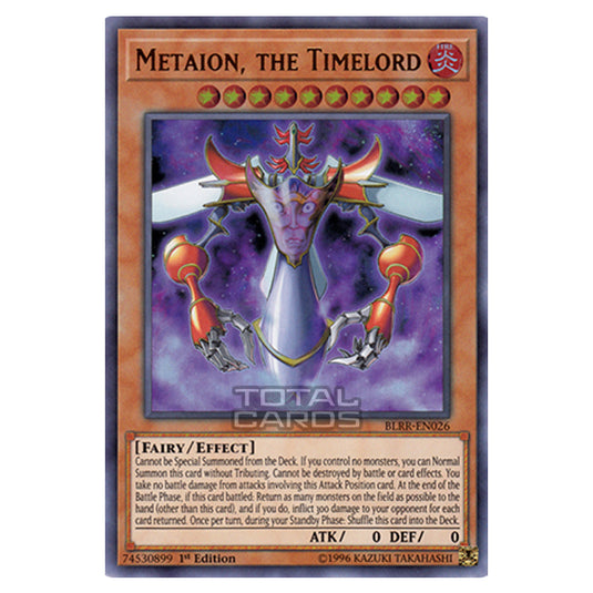 Yu-Gi-Oh! - Battles of Legend: Relentless Revenge - Metaion, the Timelord (Ultra Rare) BLRR-EN026