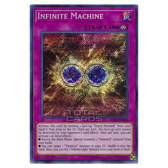 Yu-Gi-Oh! - Battles of Legend: Relentless Revenge - Infinite Machine (Secret Rare) BLRR-EN028