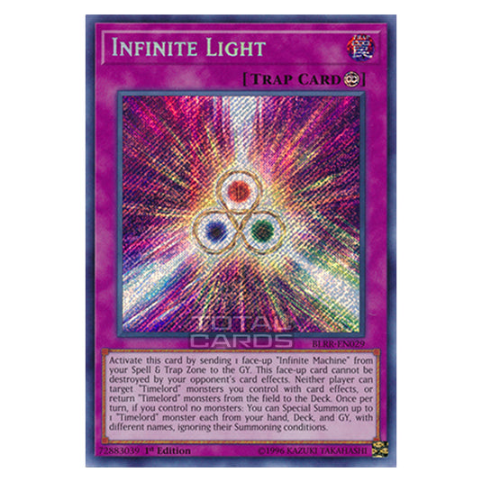 Yu-Gi-Oh! - Battles of Legend: Relentless Revenge - Infinite Light (Secret Rare) BLRR-EN029