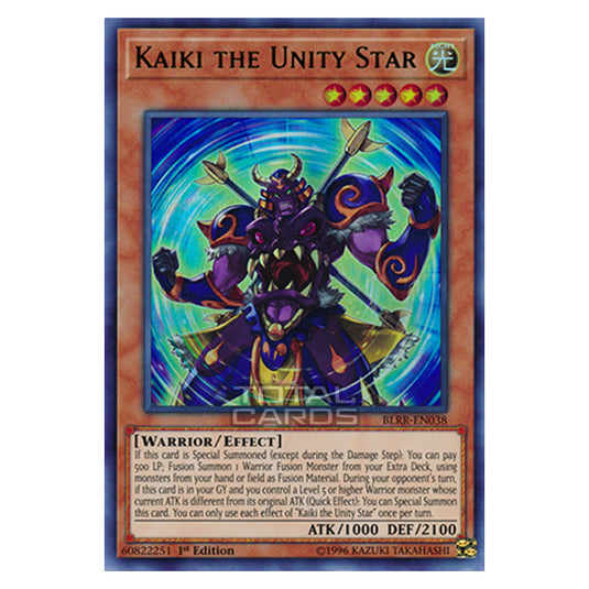 Yu-Gi-Oh! - Battles of Legend: Relentless Revenge - Kaiki the Unity Star (Ultra Rare) BLRR-EN038