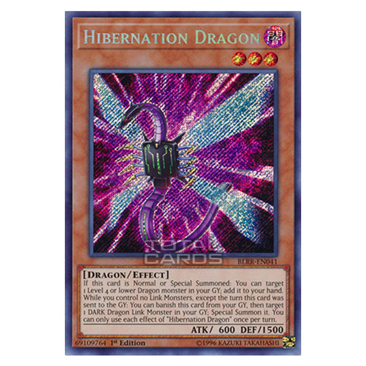 Yu-Gi-Oh! - Battles of Legend: Relentless Revenge - Hibernation Dragon (Secret Rare) BLRR-EN041