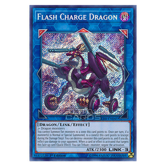 Yu-Gi-Oh! - Battles of Legend: Relentless Revenge - Flash Charge Dragon (Secret Rare) BLRR-EN045