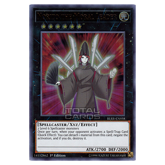 Yu-Gi-Oh! - Battles of Legend: Relentless Revenge - Norito the Moral Leader (Ultra Rare) BLRR-EN058