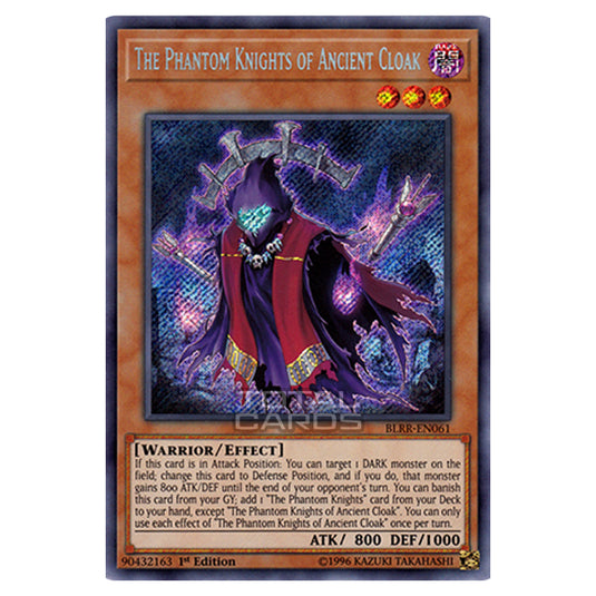 Yu-Gi-Oh! - Battles of Legend: Relentless Revenge - The Phantom Knights of Ancient Cloak (Secret Rare) BLRR-EN061