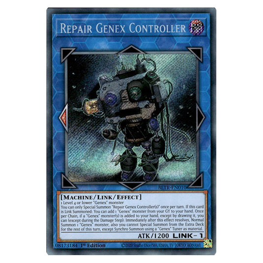 Repair Genex Controller BLTR-EN010 card from the Yu-Gi-Oh! set Battles of Legend: Terminal Revenge