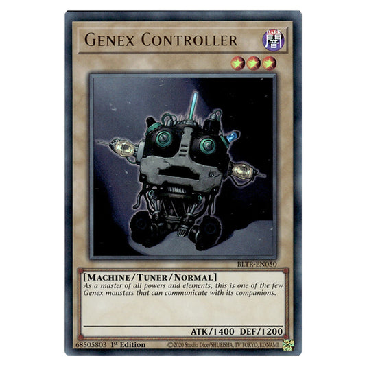 Genex Controller BLTR-EN050 card from the Yu-Gi-Oh! set Battles of Legend: Terminal Revenge