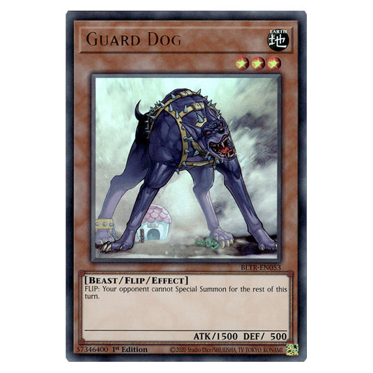 Guard Dog BLTR-EN053 card from the Yu-Gi-Oh! set Battles of Legend: Terminal Revenge