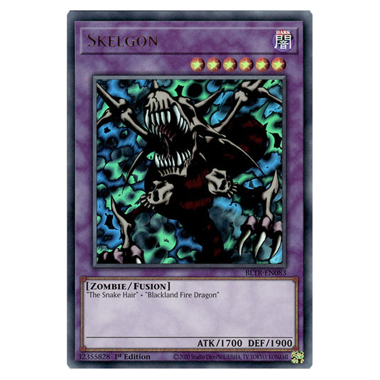 Skelgon BLTR-EN083 card from the Yu-Gi-Oh! set Battles of Legend: Terminal Revenge