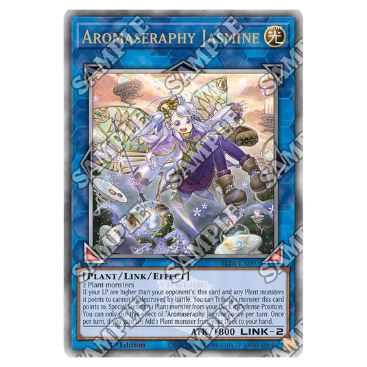 Aromaseraphy Jasmine BLTR-EN093a card from the Yu-Gi-Oh! set Battles of Legend: Terminal Revenge