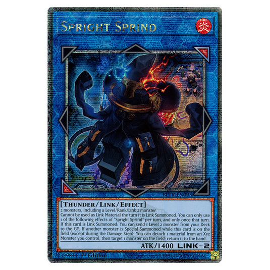 Spright Sprind BLTR-EN095a card from the Yu-Gi-Oh! set Battles of Legend: Terminal Revenge