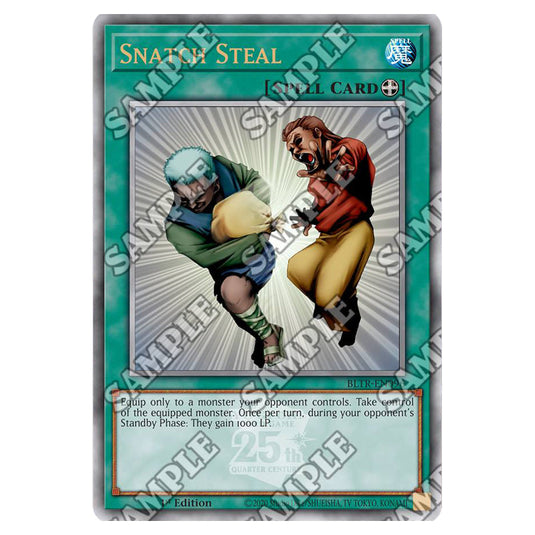 Snatch Steal BLTR-EN096a card from the Yu-Gi-Oh! set Battles of Legend: Terminal Revenge