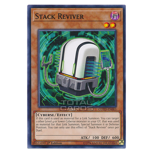 Yu-Gi-Oh! - Code of the Duelist - Stack Reviver (Common) COTD-EN003