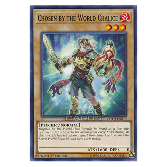 Yu-Gi-Oh! - Code of the Duelist - Chosen by the World Chalice (Common) COTD-EN019