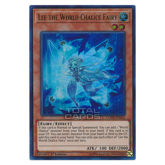 Yu-Gi-Oh! - Code of the Duelist - Lee the World Chalice Fairy (Ultra Rare) COTD-EN022