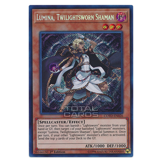 Yu-Gi-Oh! - Code of the Duelist - Lumina, Twilightsworn Shaman (Secret Rare) COTD-EN026