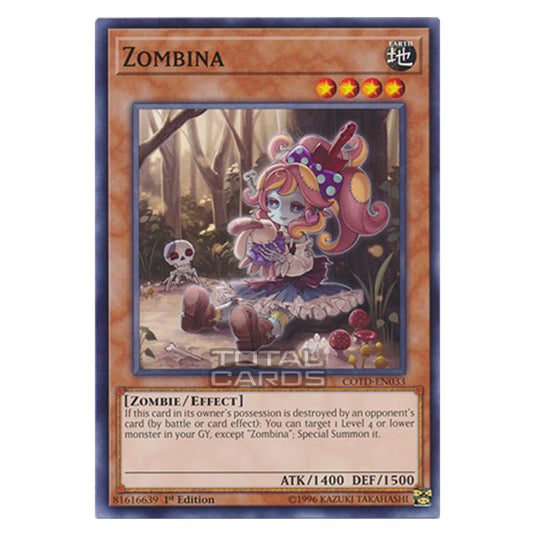 Yu-Gi-Oh! - Code of the Duelist - Zombina (Common) COTD-EN033