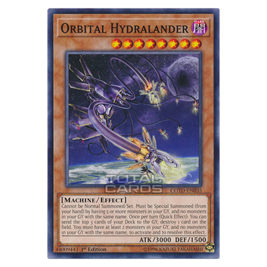 Yu-Gi-Oh! - Code of the Duelist - Orbital Hydralander (Common) COTD-EN035