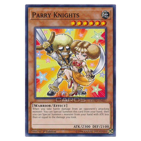 Yu-Gi-Oh! - Code of the Duelist - Parry Knights (Short Print) COTD-EN037