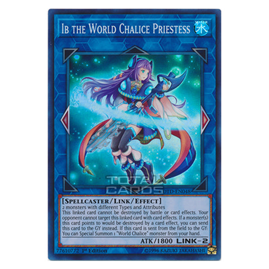 Yu-Gi-Oh! - Code of the Duelist - Ib the World Chalice Priestess (Super Rare) COTD-EN048